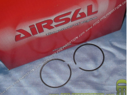 Jeu de 2 segments AIRSAL pour kit 74cc Ø47mm sur DERBI VARIANT, START...