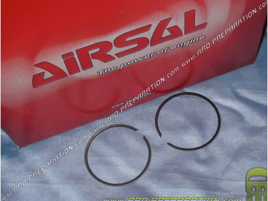 Juego de 2 segmentos AIRSAL para kit 74cc Ø47mm en DERBI VARIANT, START...