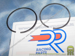 Jeu de 2 segments DR Racing Ø47 X 1,5mm pour kit Ø47mm 75cc DR Racing fonte sur scooter Vespa