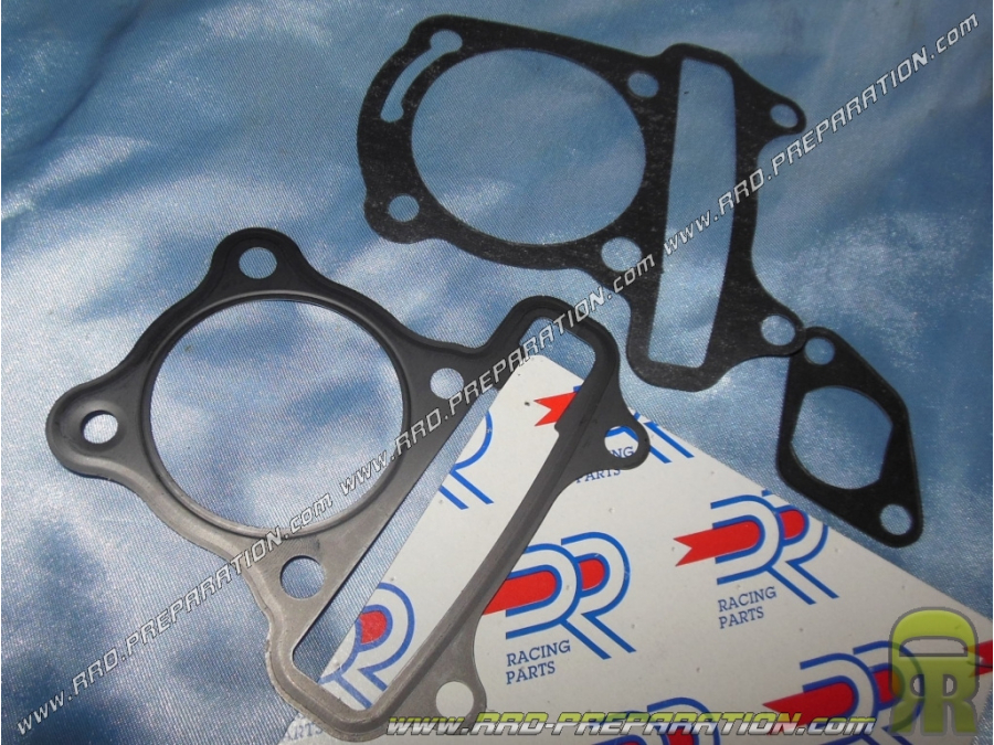 Pack joint complet pour kit 80cc DR Racing fonte sur KYMCO AGILITY, PEUGEOT V-CLIC..., scooter chinois 4 temps GY6