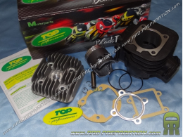 Kit 70cc Ø47mm (axe de 10mm) TOP PERFORMANCES fonte BLACK "TROPHY" minarelli vertical (booster, bws, …)