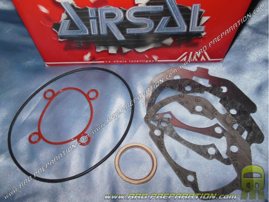 Pack joint haut moteur AIRSAL T6 Luxe pour kit 50cc Ø40mm sur Peugeot Ludix blaster, Jet force, speedfight 3 LC