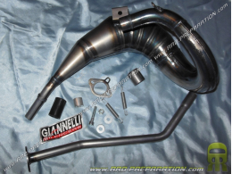 Corps d'échappement GIANNELLI pour APRILIA RX, SX 50cc 2006 à 2009, DERBI SM, X-RACE, X-TREM moteur Derbi euro 3