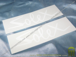 Pack of 2 white original stickers for SOLEX
