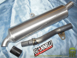 Silenciador de escape de aluminio GIANNELLI solo para YAMAHA DTR R 125cc 2 tiempos 1989 a 1990