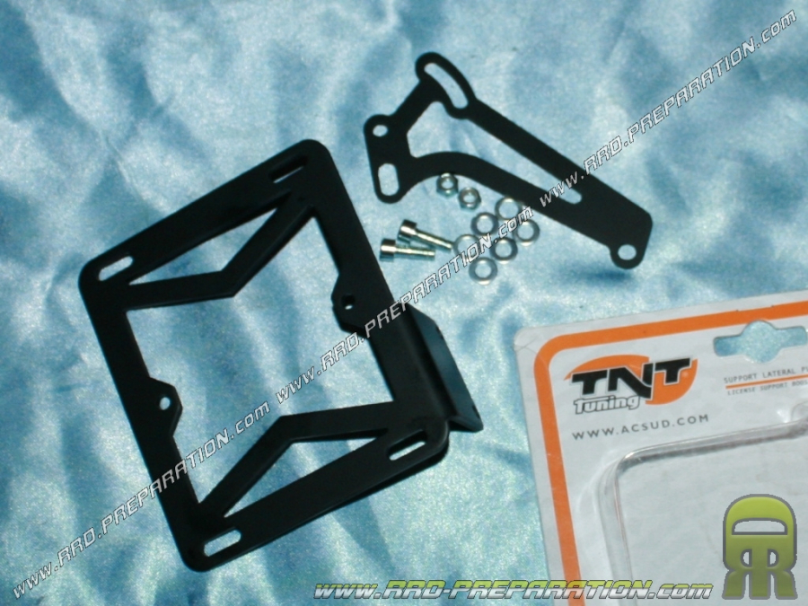 Soporte de matrícula lateral TNT para scooter MBK nitro / booster