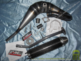 Escape GIANNELLI paso alto para DERBI SENDA 50 R 2000 a 2009, DERBI SM, DRD Edition 2005...