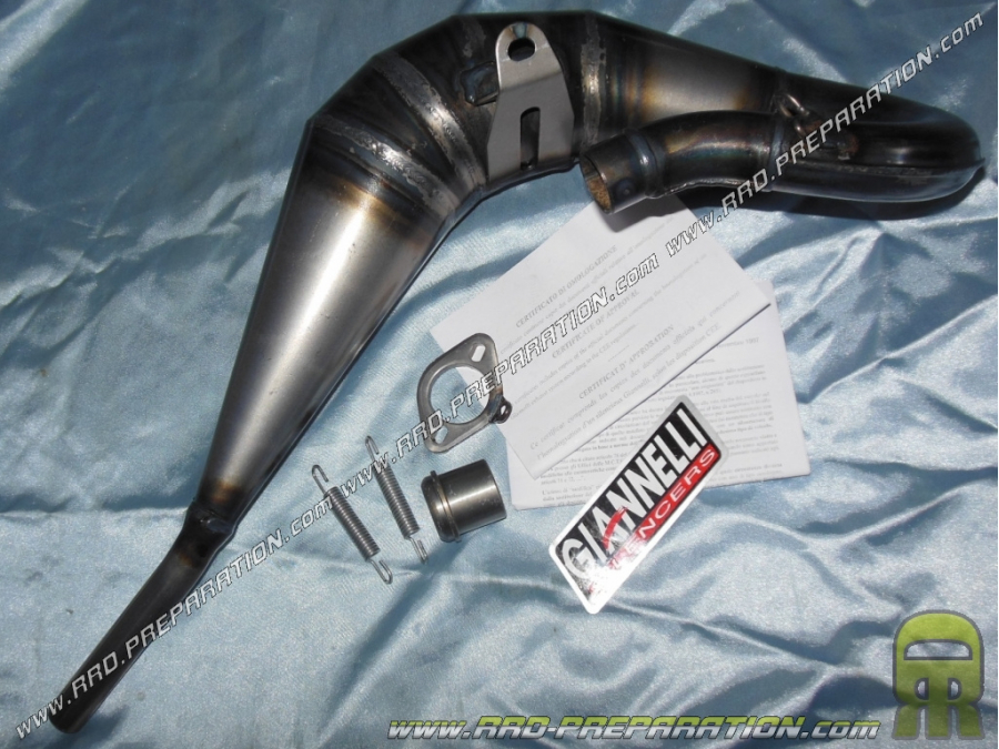 Cuerpo de escape GIANNELLI para DERBI SENDA 50 R 2000 a 2009, DERBI SM, DRD Edition 2005...