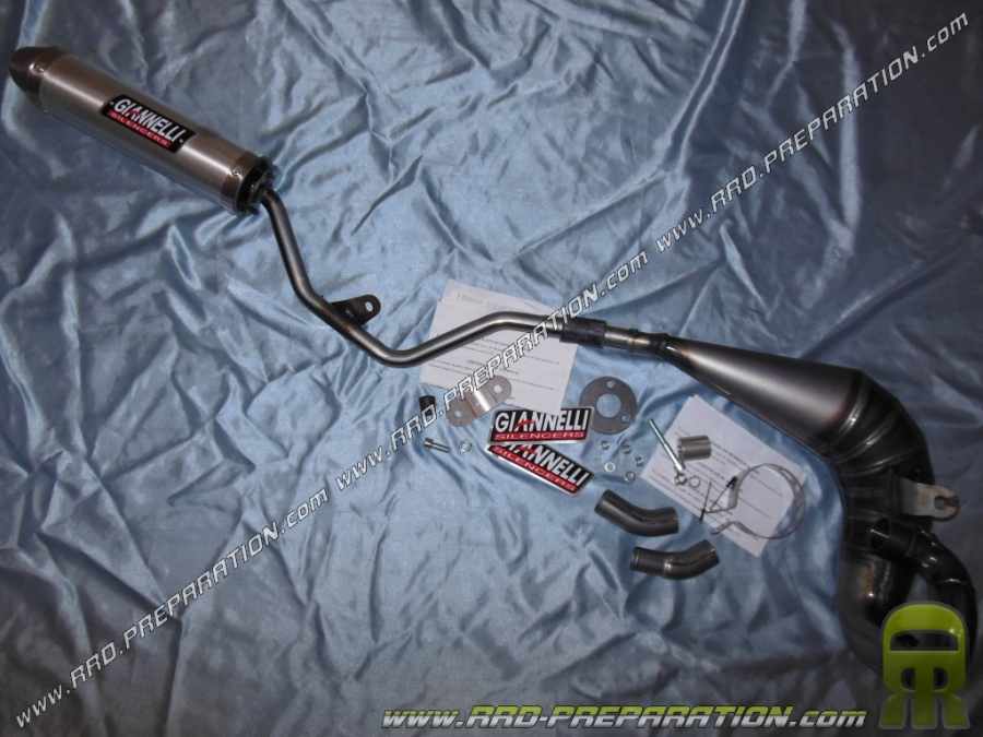 Exhaust GIANNELLI high passage for MBK X-LIMIT, MALAGUTI XTM, XSM, YAMAHA DT 50cc ... After 2003