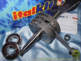 Cigüeñal + rodamientos ITALKIT Competition carrera larga 44mm / biela 90mm (cerdas Ø20mm) motor minarelli am6