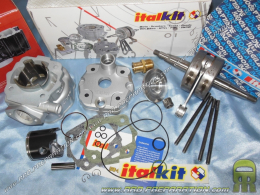 Pack ITALKIT Racing 80cc Ø47,6mm (with crankshaft stroke 44.90mm) for mécaboite engine DERBI euro 1 & 2