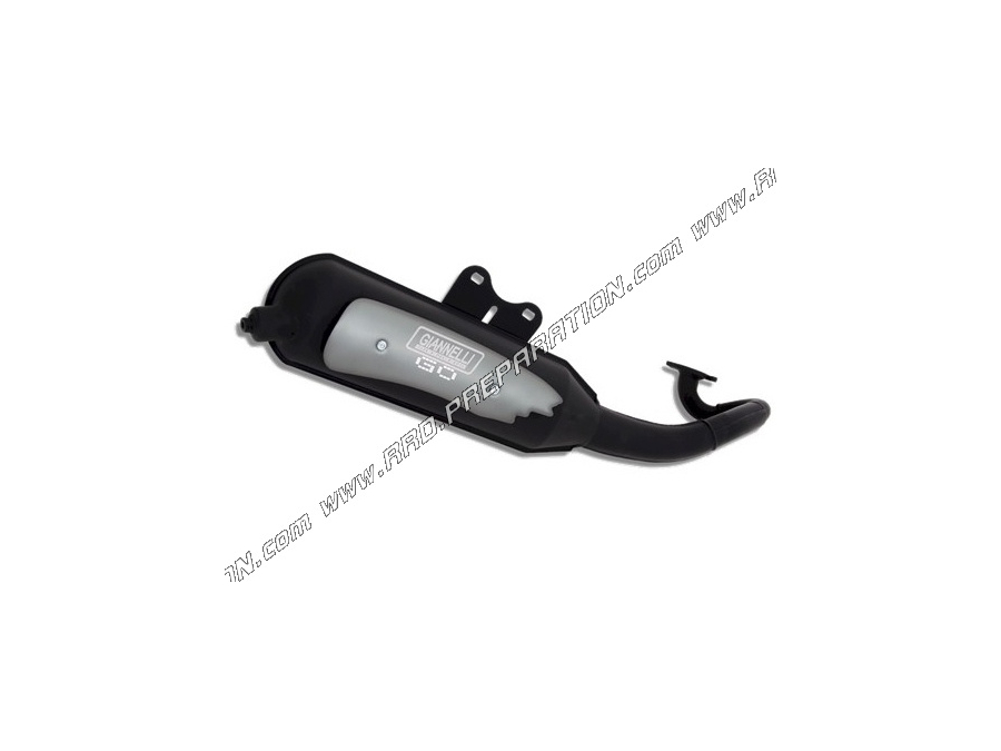 Pot d'échappement GIANNELLI GO type origine pour scooter BENELLI Pepe, MALAGUTI F12 Phantom...