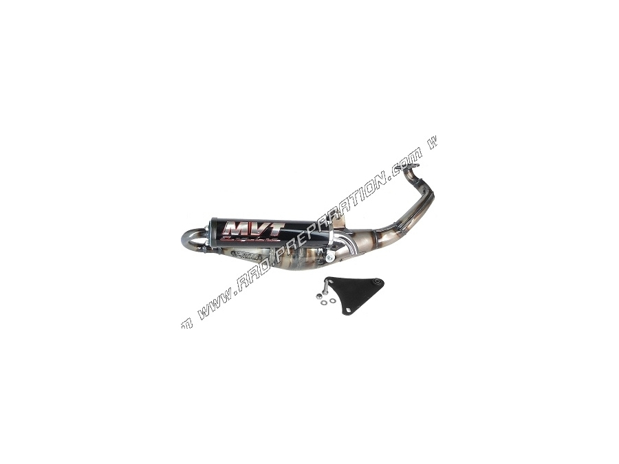 MVT S-ROAD exhaust for horizontal minarelli scooter (nitro, aerox, ovetto, neos, ...)