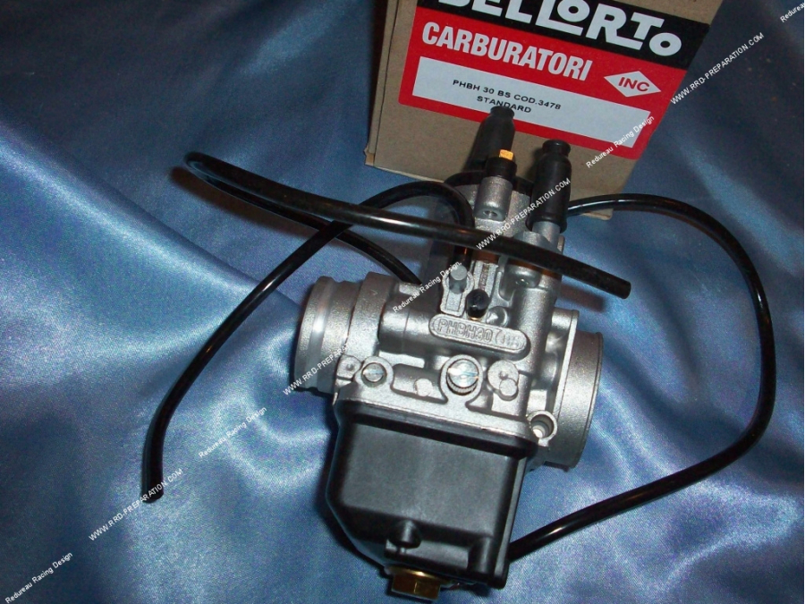 Carburateur DELLORTO PHBH 30 BS 2 starter à câble avec possibilité graissage séparé