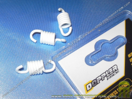 White clutch springs X3 DOPPLER SX86 (3-jaw clutch) for scooter Peugeot, Piaggio, vertical Minarelli, ...