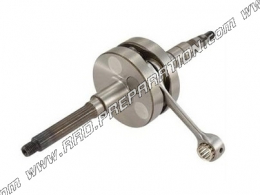 Crankshaft, connecting rod assembly DOPPLER Sport axis Ø10 / 12mm minarelli horizontal (nitro, aerox, ovetto, neos, ...)
