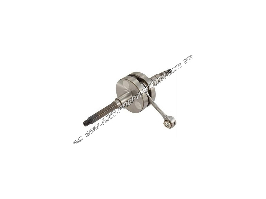 Crankshaft, connecting rod assembly DOPPLER Sport axis Ø10 / 12mm minarelli horizontal (nitro, aerox, ovetto, neos, ...)