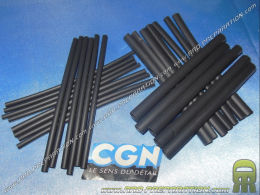 25 gaines thermo rétractables CGN longueur 100mm pour réparation de fils électrique, faisceaux (tailles aux choix)