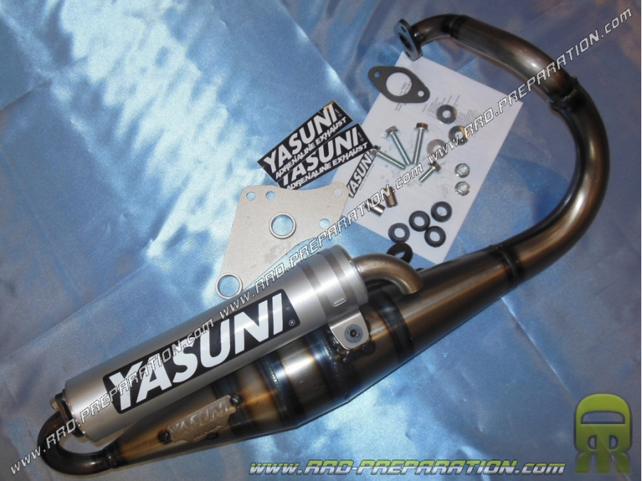 Pot d' échappement YASUNI Z pour moteur scooter PEUGEOT (trekker, speedfight, buxy...)