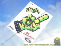 Autocollant CGN Fuck 10 X 12cm