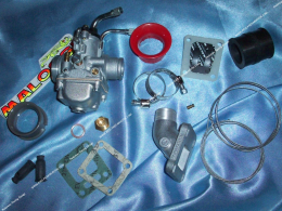 MALOSSI carburetor kit group 1 (pipe label) Ø15mm Peugeot 103 spx, rcx, mvx and clip