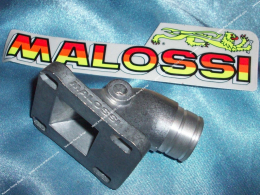 Pipe d'admission PEUGEOT 103 MALOSSI 20mm PHBG label souple pour SPX CLIP MVX RCX VOGUE ( MVL 1995+ )