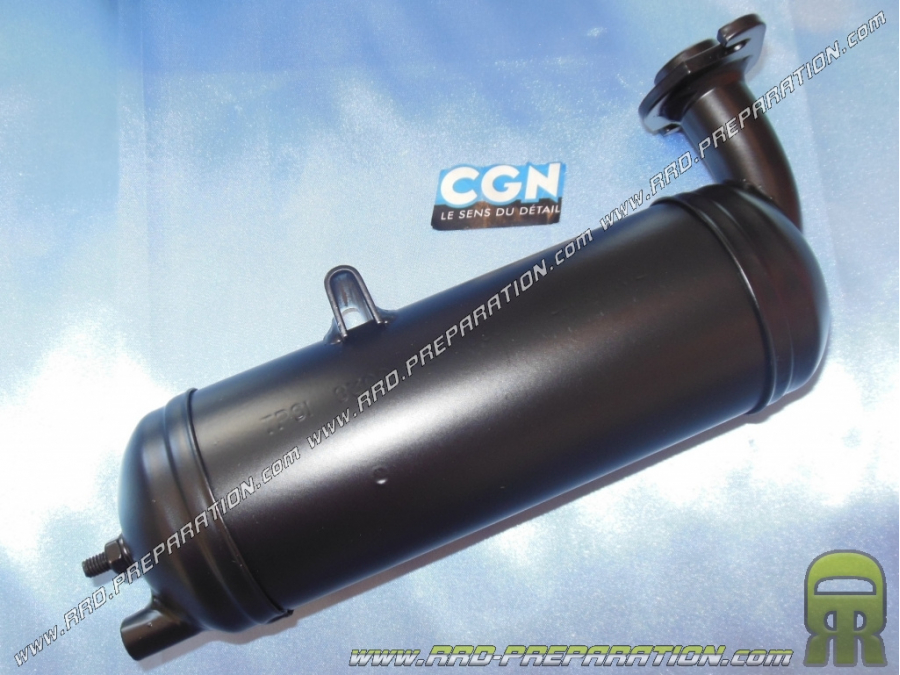 CGN original type exhaust for PEUGEOT 103 VOGUE and MVL fixing with 2 screws (flange)