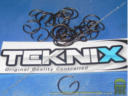 Clips, joncs d'axe de piston TEKNIX en Ø d' axe 12mm type G d.1mm