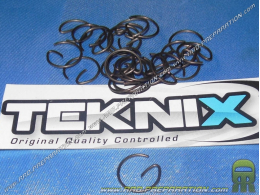 Clips, piston pin rods TEKNIX in Ø of axis 12mm type G d.1mm