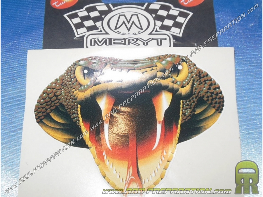 Autocollant MERYT Animal serpent 10cm