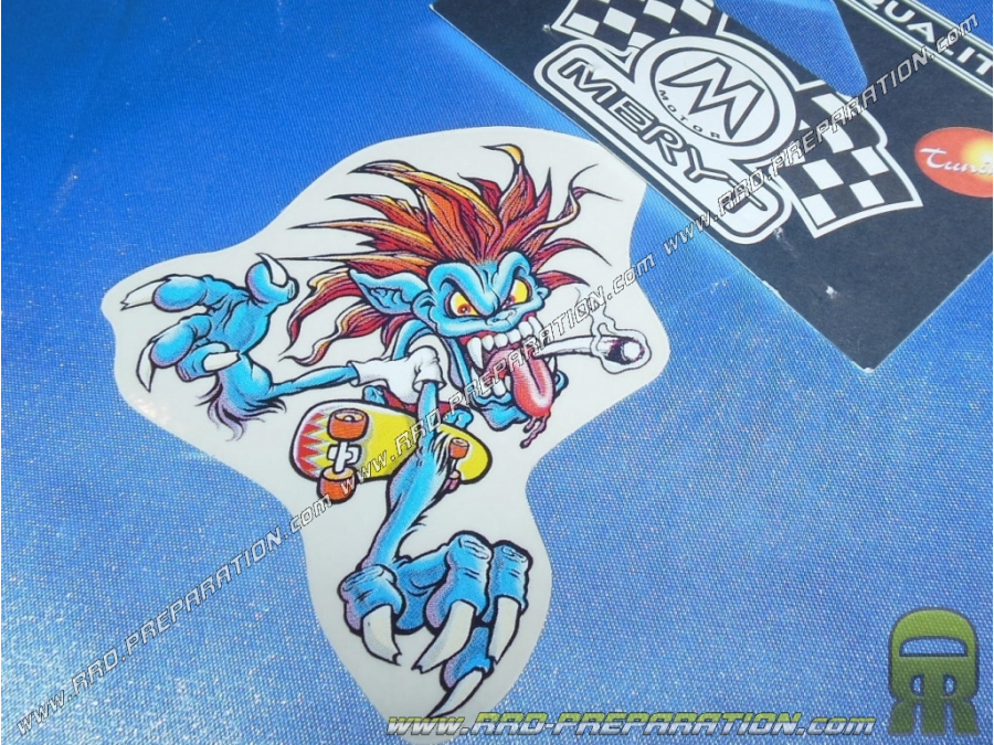 Sticker MERYT Devil monster skake 8.4 X 9cm