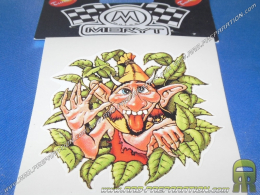 Sticker MERYT Crazy goblin devil 8.2 X 8.1cm