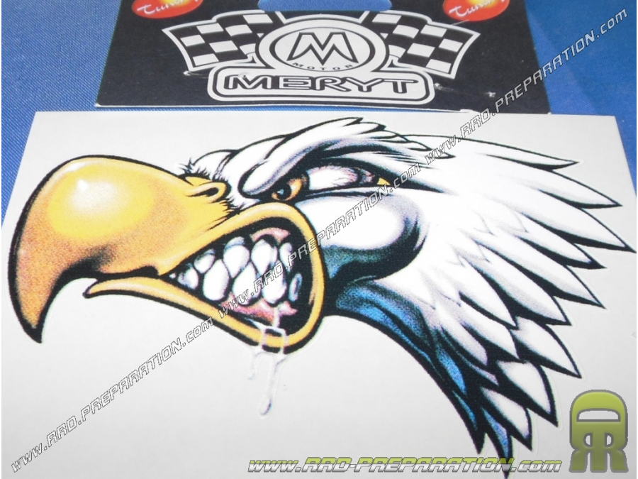 Sticker CGN EAGLE ATTACK 9 X 8cm