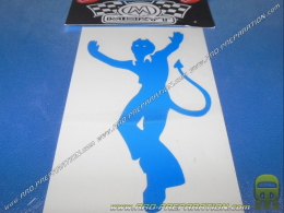 Sticker MERYT Devil blue 12cm