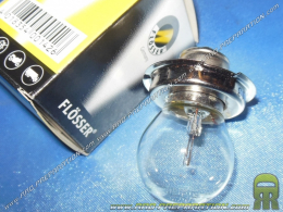 Bombilla faro P26S (SB2) FLOSSER luz delantera, lámpara halógena 12V 15w