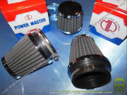 Air filter, horn roasts standard K&N SGR by MIW universal Racing, right (carburizing Ø of fixing of Ø29 has 56mm to the choices)