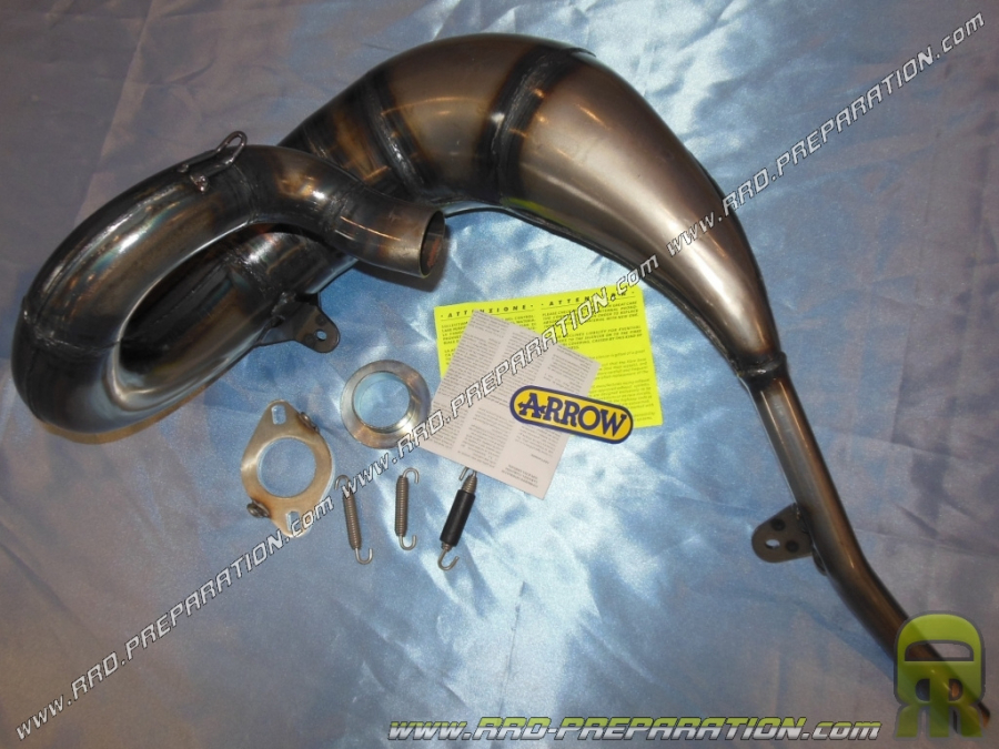 Cuerpo de escape simple ARROW RACING para HONDA CRM 125cc 2 tiempos 1989 a 1998