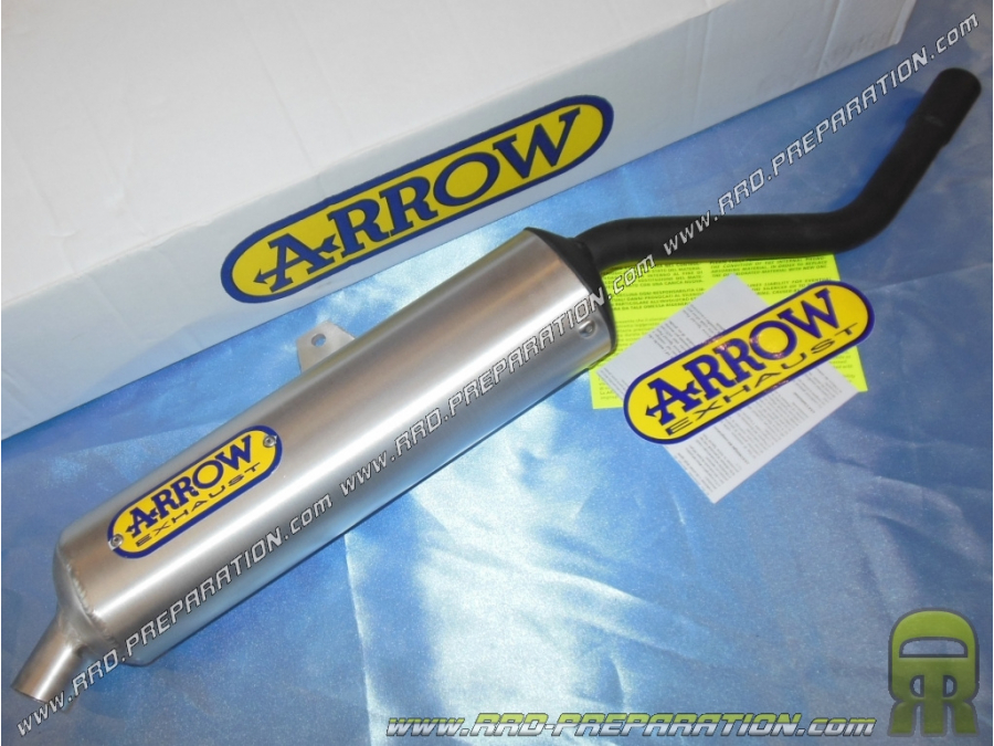 Silencioso ARROW aluminio solo para HONDA CRM 125cc 2 tiempos 1989 a 1998