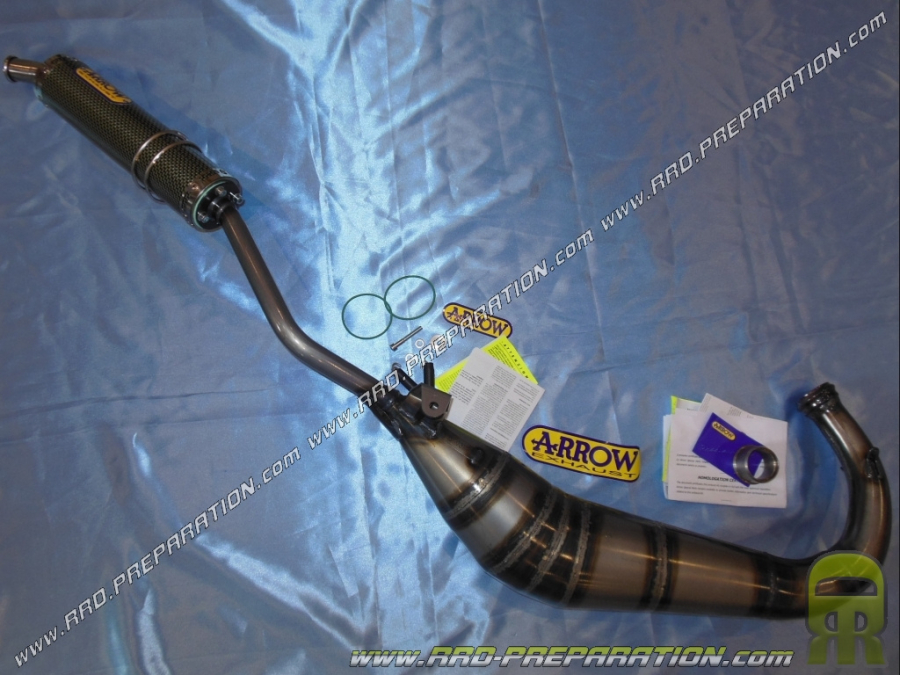 Muffler ARROW Racing for CAGIVA MITO 125cc 2 times 1994 has 2006 version approved