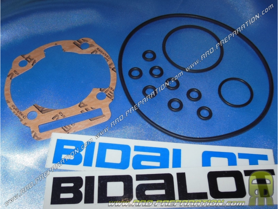 Pack joint complet pour kit 50cc Ø40mm BIDALOT Racing aluminium sur DERBI euro 3