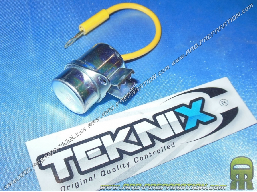 Screw-in capacitor TEKNIX original type for moped PIAGGIO Ciao, Grillo, Bravo ...