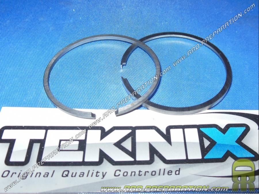 Juego de 2 segmentos TEKNIX Ø38,2 X 1,5 mm de espesor para motor alto original en PIAGGIO CIAO