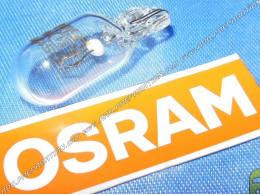 Ampoule de veilleuse OSRAM T10 compteur, code, éclairage de plaque lampe 12V 5W