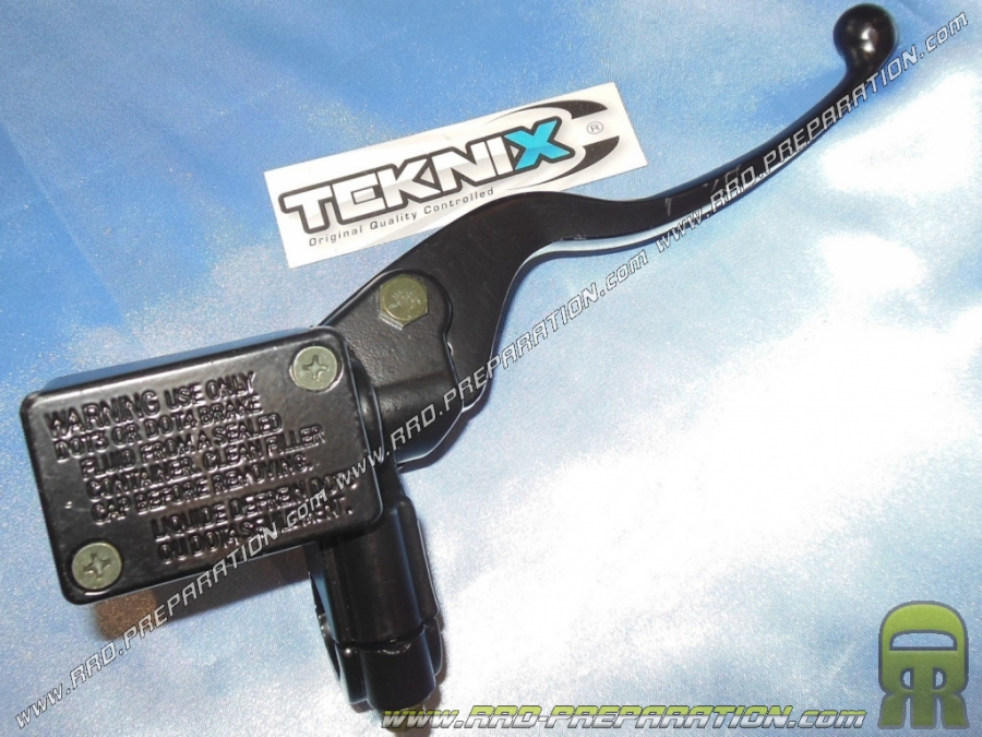 Maître cylindre de frein droit avec levier TEKNIX noir pour KYMCO Agility