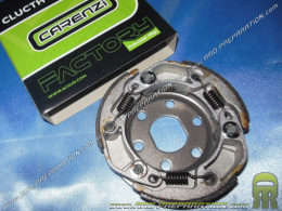 Lightened CARENZI clutch 105mm for minarelli scooter (booster, bw's, nitro, aerox...)