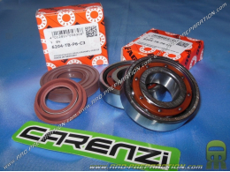 Reinforced crankshaft bearing kit C3 celeron + viton spy CARENZI minarelli scooter (booster, bws, nitro, aerox...)