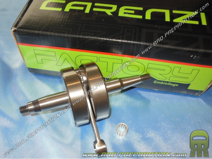 Crankshaft, connecting rod assembly CARENZI Racing 40mm stroke for mécaboite engine DERBI euro 3