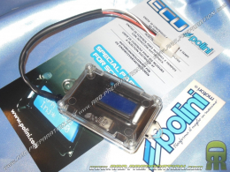 Boîtier CDI ECU POLINI maxi-scooter 4 temps YAMAHA X-MAX 125, MBK CITYLINER 125, HONDA SH 125, PIAGGIO VESPA...