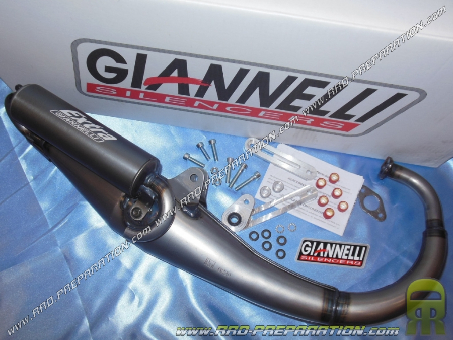 Giannelli Pot D'Échappement Sportif Silencieux Giannelli Extra v2 Pour Peugeot Lutte 2 AC 