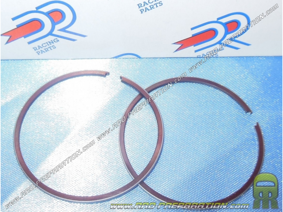 Set of 2 Ø40 / 40.5 / 41mm segments for 50cc DR cast iron kit on PIAGGIO / GILERA Air (Typhoon, NRG...)